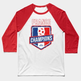 France Soccer Football Champions 2018 Russia Baseball T-Shirt